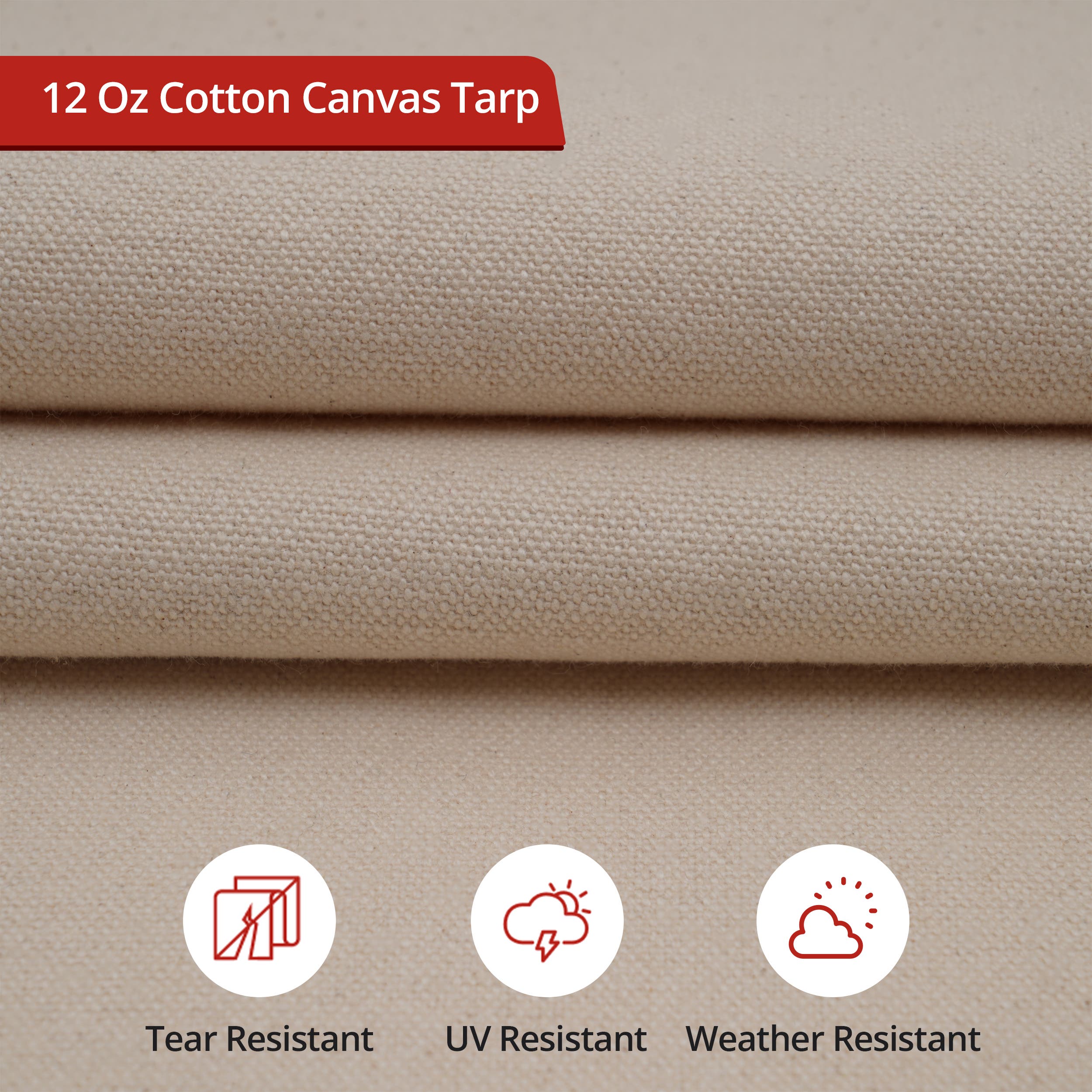 #12 Custom Duck Cotton Canvas Tarpaulin