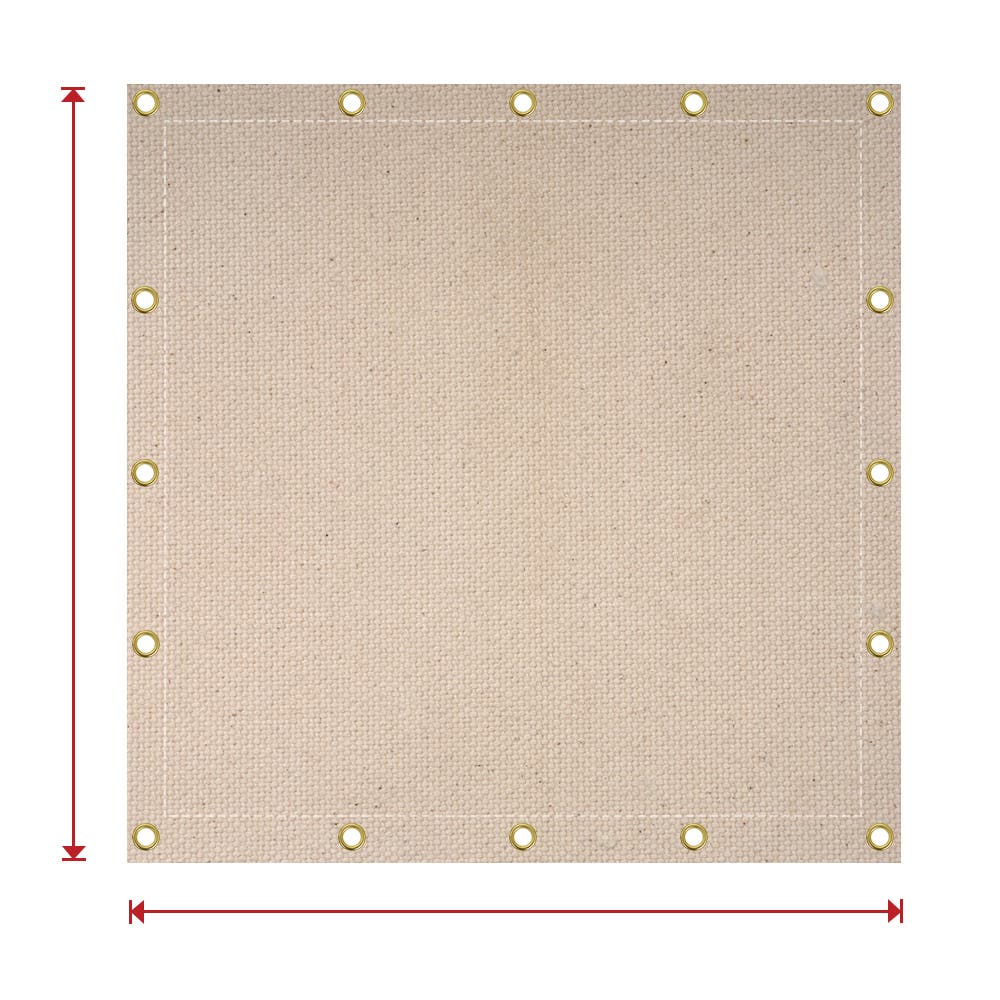 #4 Custom Duck Cotton Canvas Tarpaulin