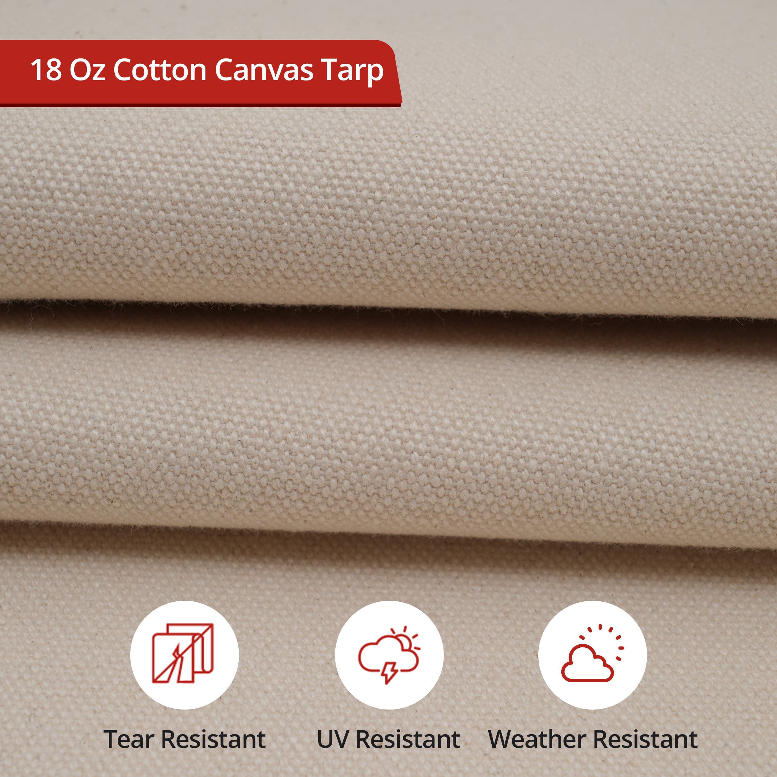 #8 Custom Duck Cotton Canvas Tarpaulin