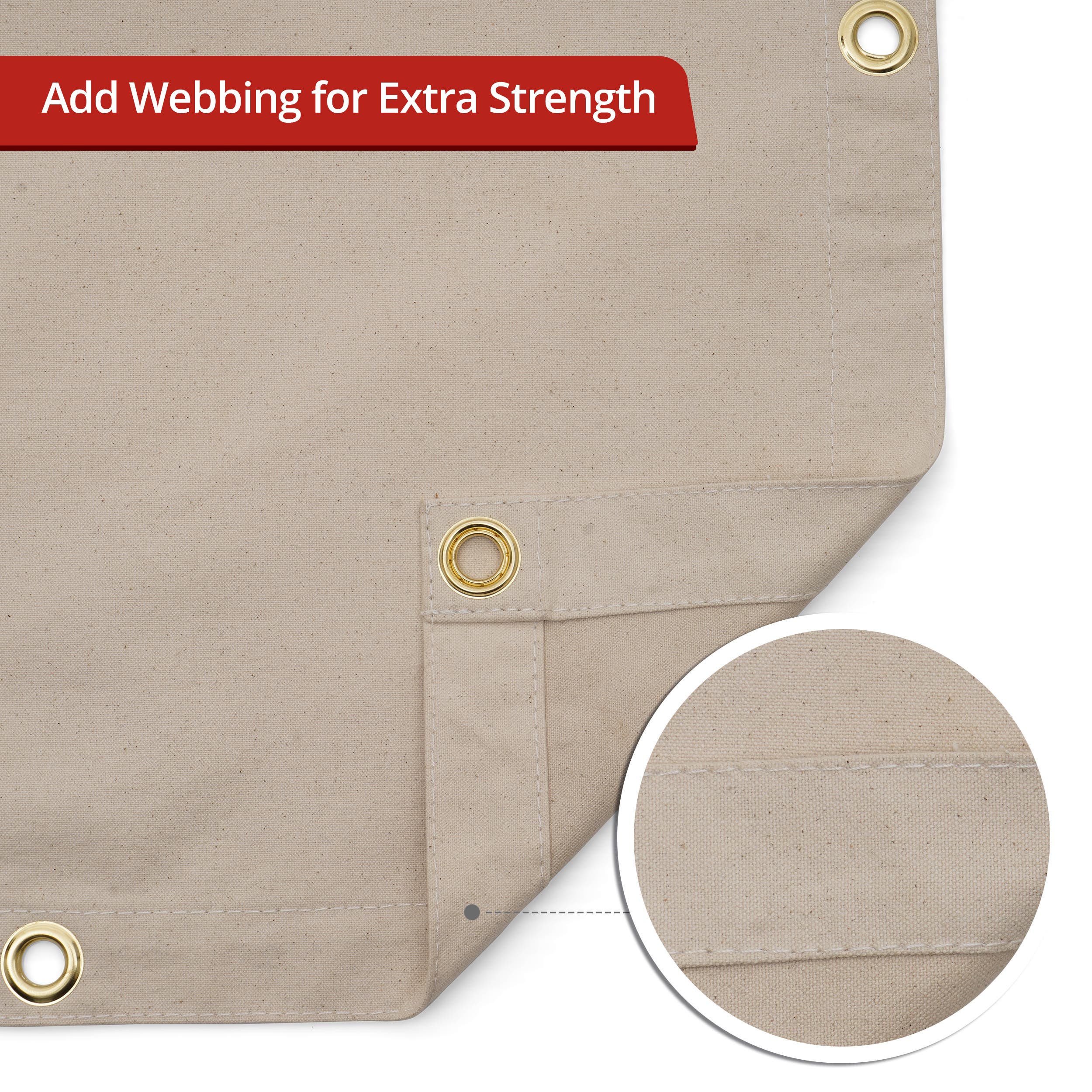#8 Custom Duck Cotton Canvas Tarpaulin
