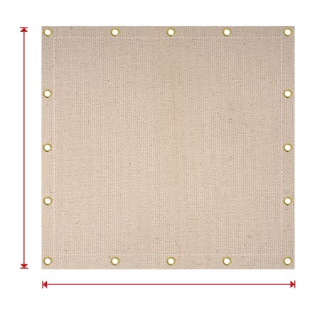 #8 Custom Duck Cotton Canvas Tarpaulin
