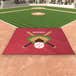 Baseball Weighted Mound Tarpaulin - Rectangle / Square