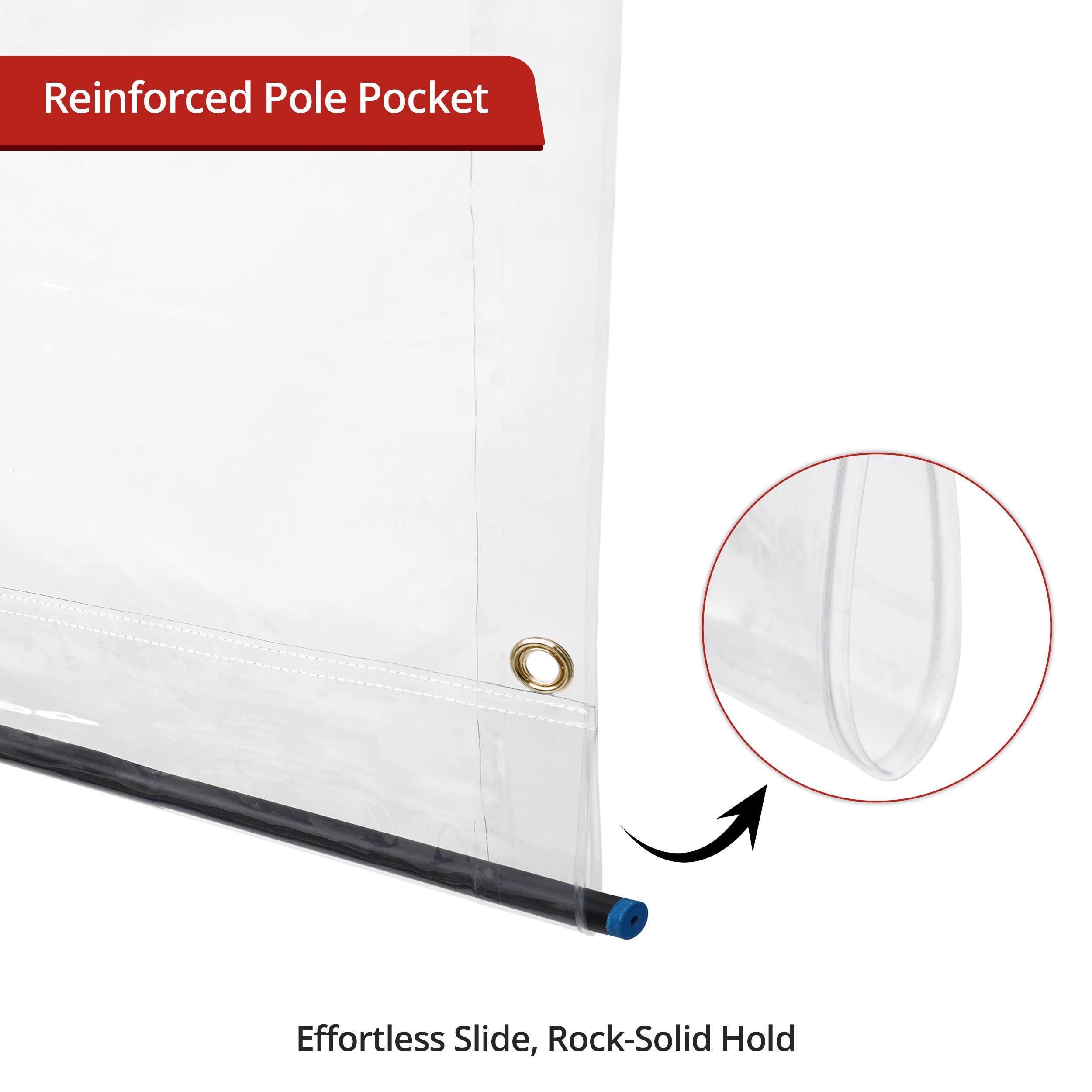 Clear Vinyl Curtain