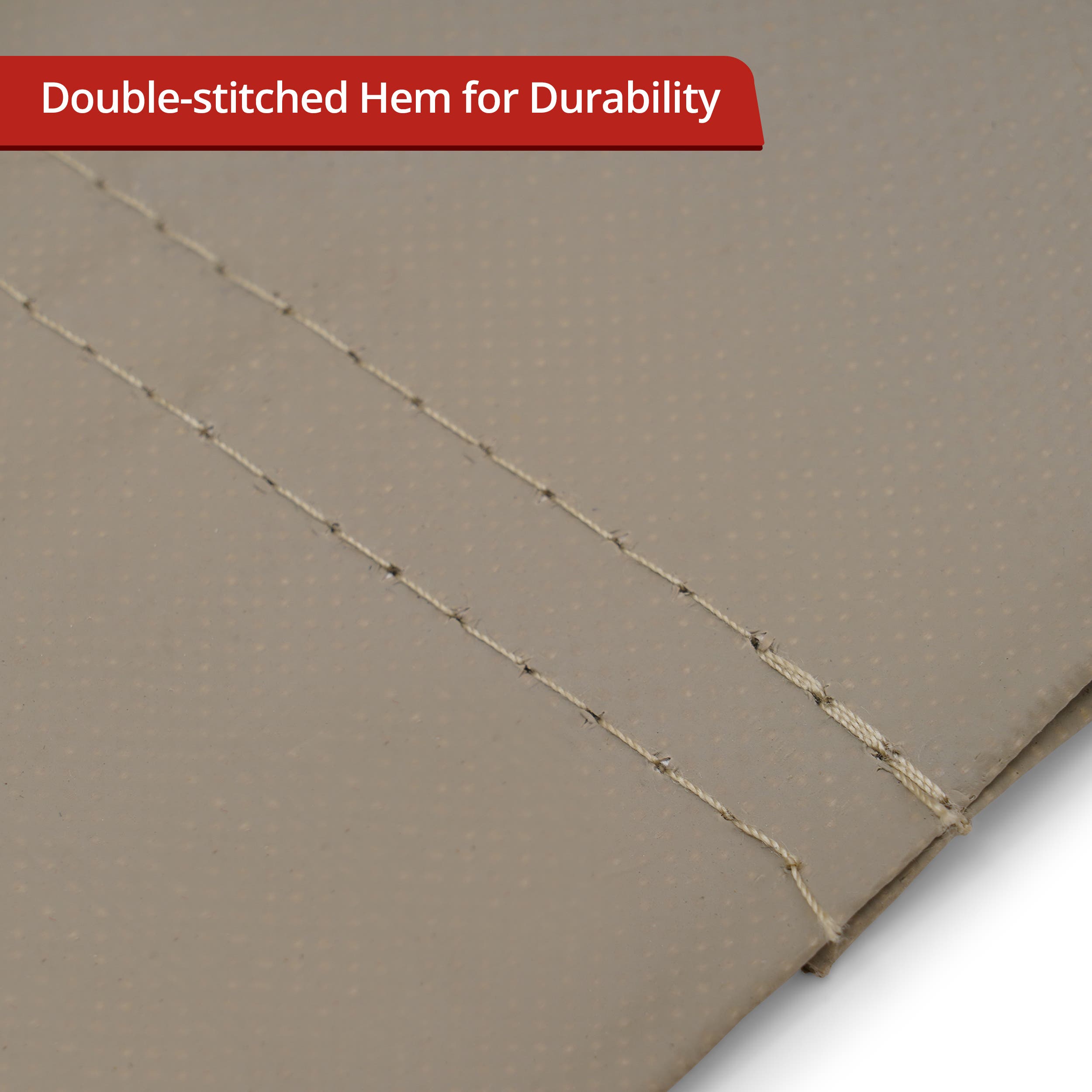 Curtain With Clear Vinyl Panel