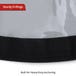 Custom Heavy Duty Clear Vinyl Tarpaulin - Round