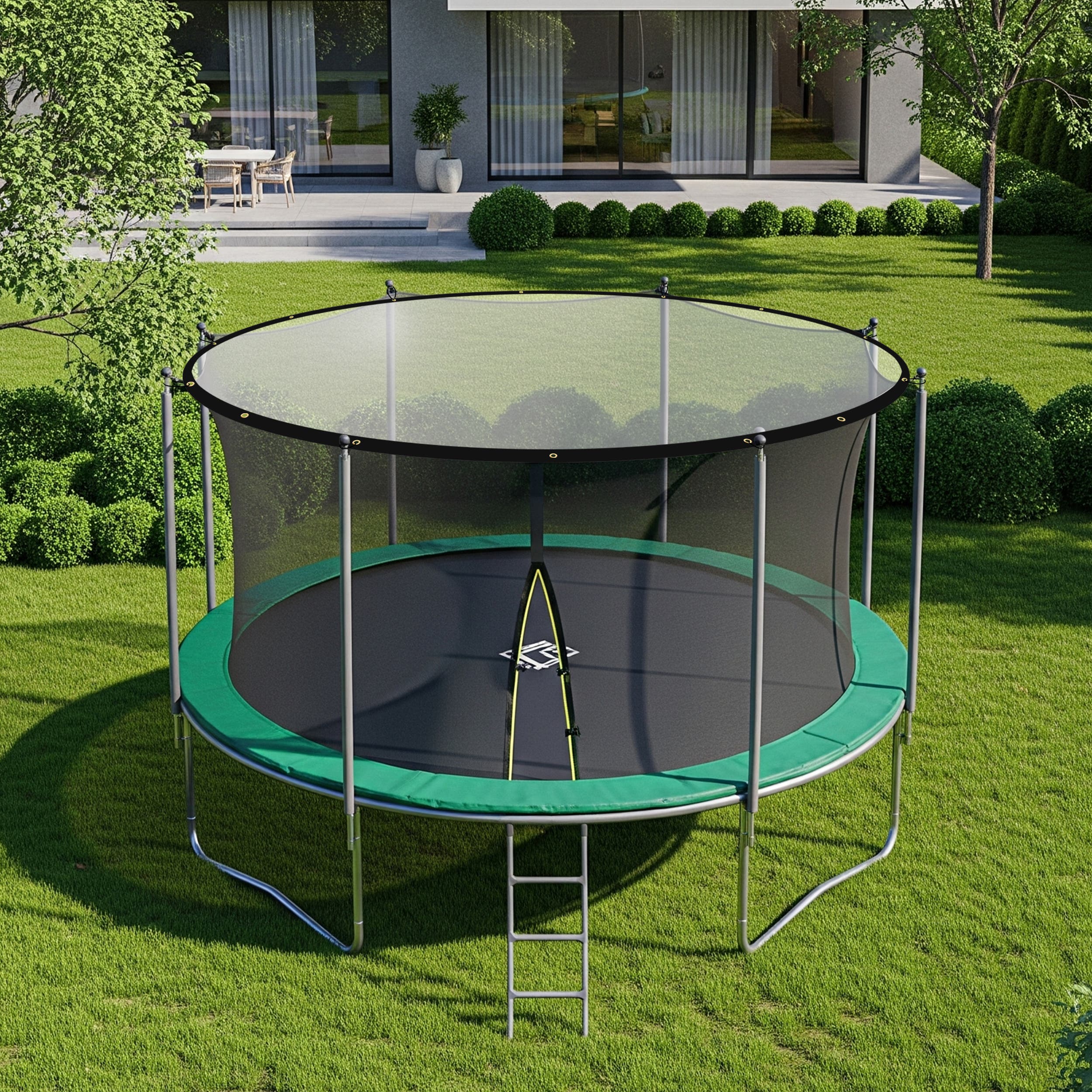 Custom Heavy Duty Clear Vinyl Tarpaulin - Round