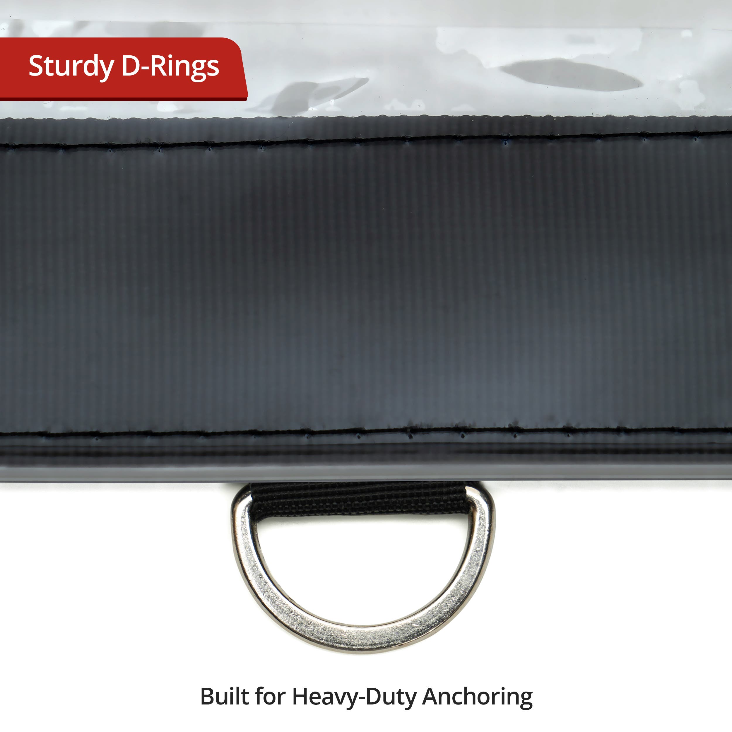 Custom Heavy Duty Clear Vinyl Tarpaulin