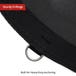 Custom Heavy Duty Round Mesh Tarpaulin - 60% Shade