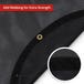 Custom Heavy Duty Round Mesh Tarpaulin - 60% Shade