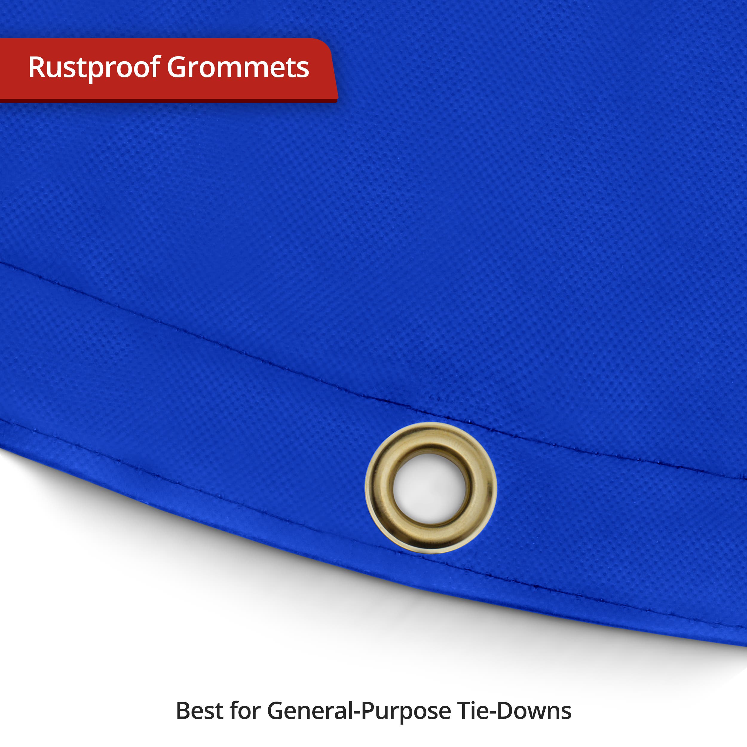 Custom Heavy Duty Vinyl Tarpaulin -Round
