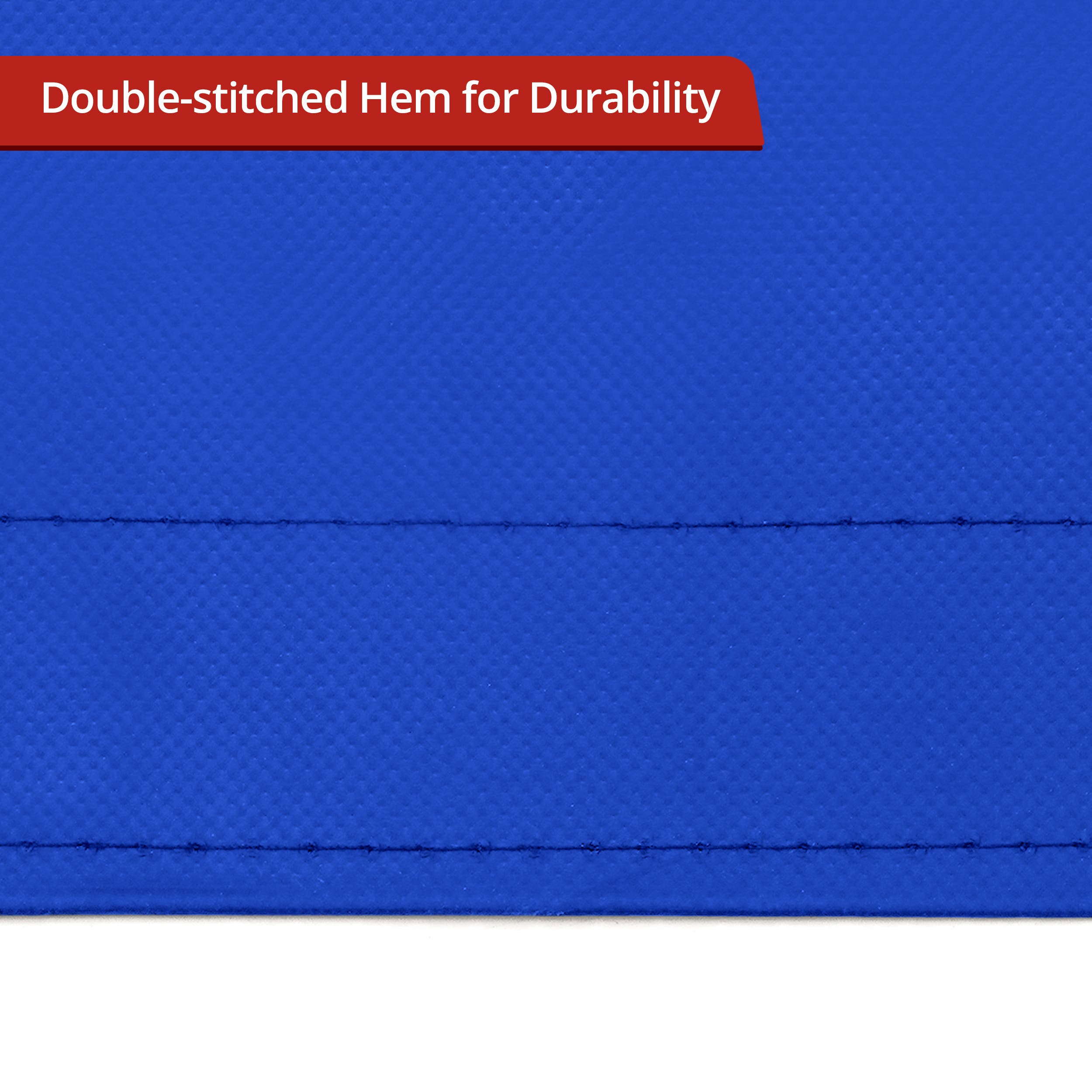 Custom Heavy Duty Vinyl Tarpaulin - Blue