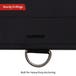 Custom Heavy Duty Vinyl Tarpaulin - Black