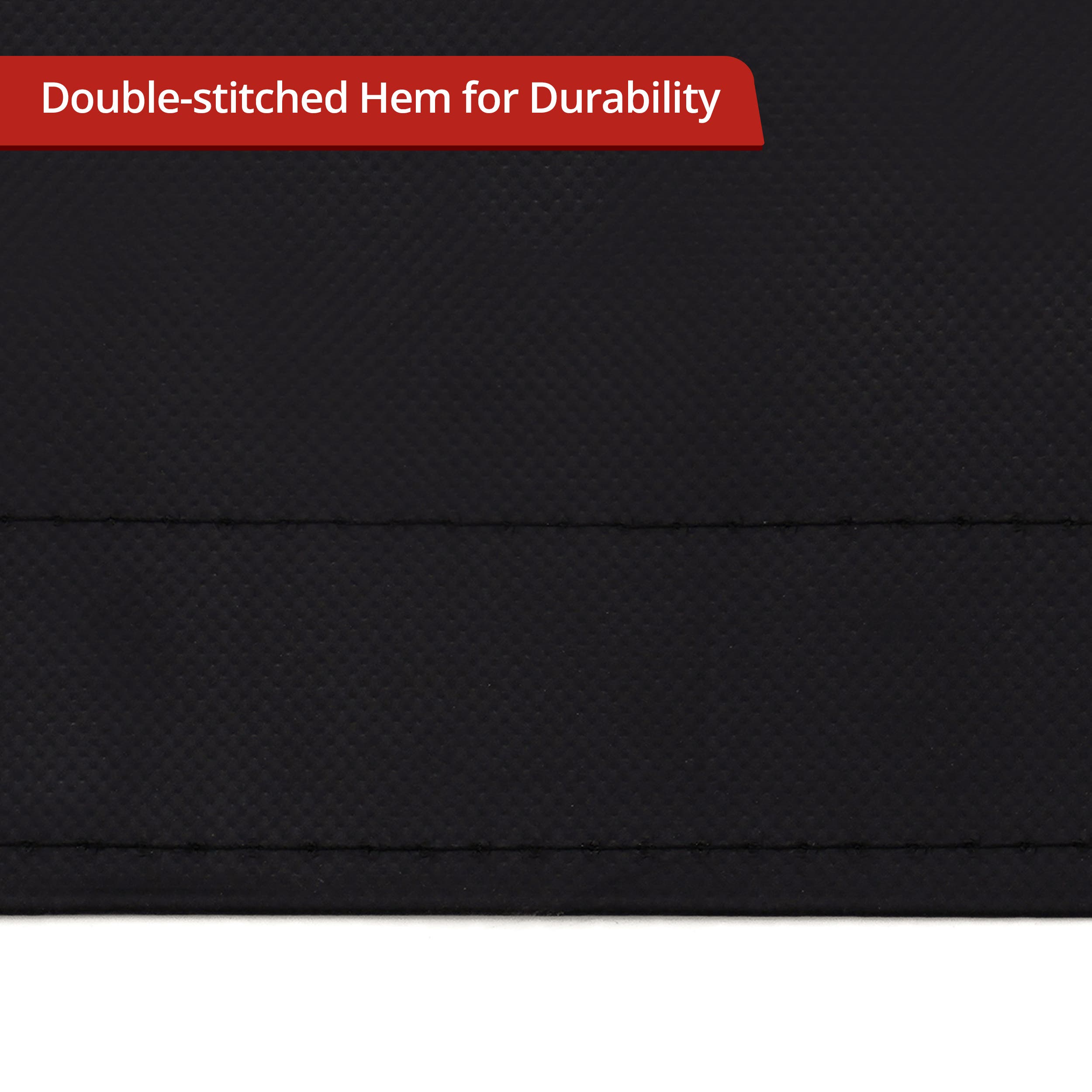 Custom Heavy Duty Vinyl Tarpaulin - Black