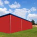 Custom Heavy Duty Vinyl Tarpaulin - Red