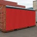 Custom Heavy Duty Vinyl Tarpaulin - Red