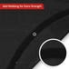 Custom Light Duty Poly Tarpaulin - Round