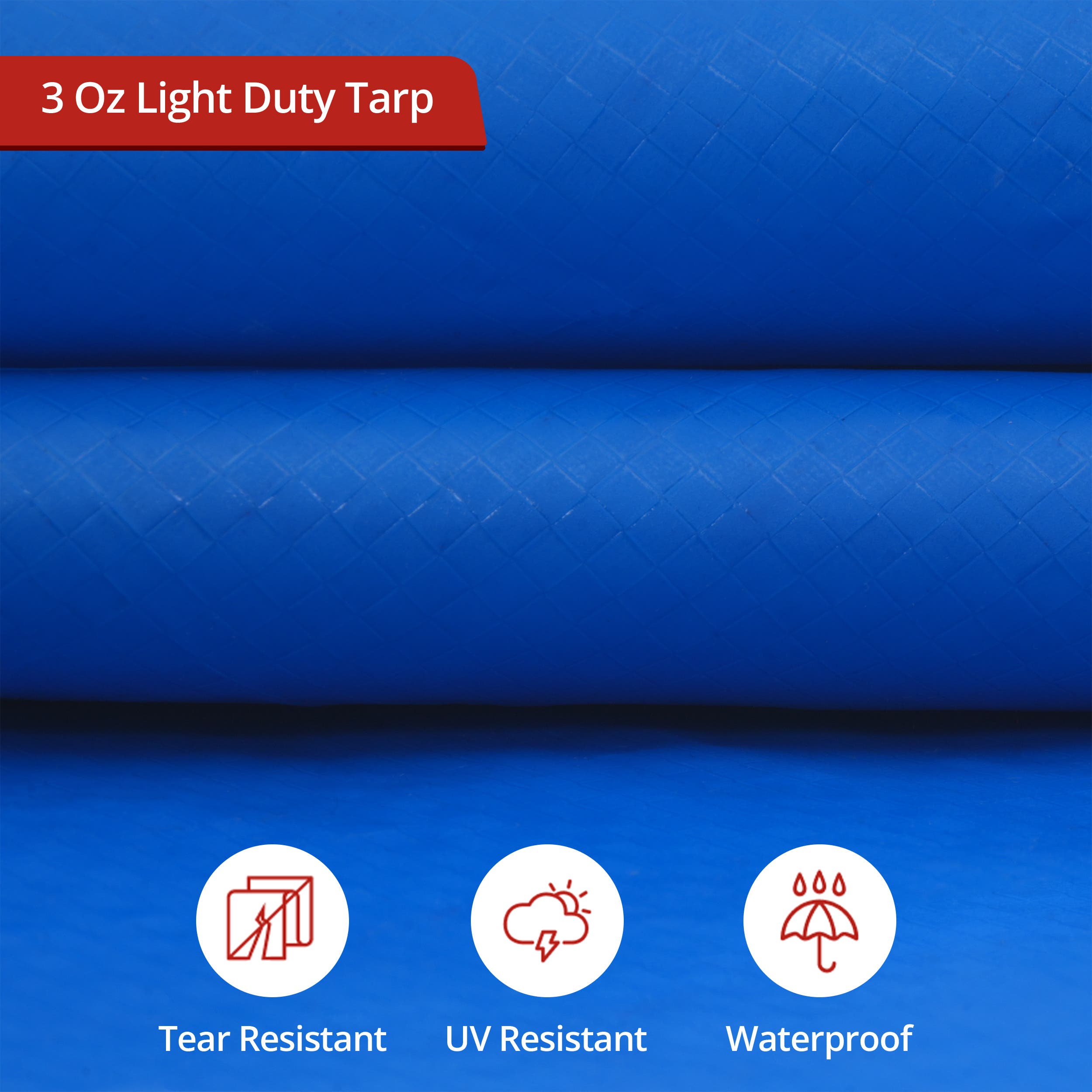 Custom Light Duty Poly Tarpaulin
