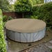 Custom Medium Duty Vinyl Tarpaulin - Round