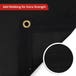Custom Medium Duty Vinyl Tarpaulin - Black