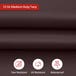 Custom Medium Duty Vinyl Tarpaulin - Brown