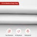 Custom Medium Duty Vinyl Tarpaulin - White