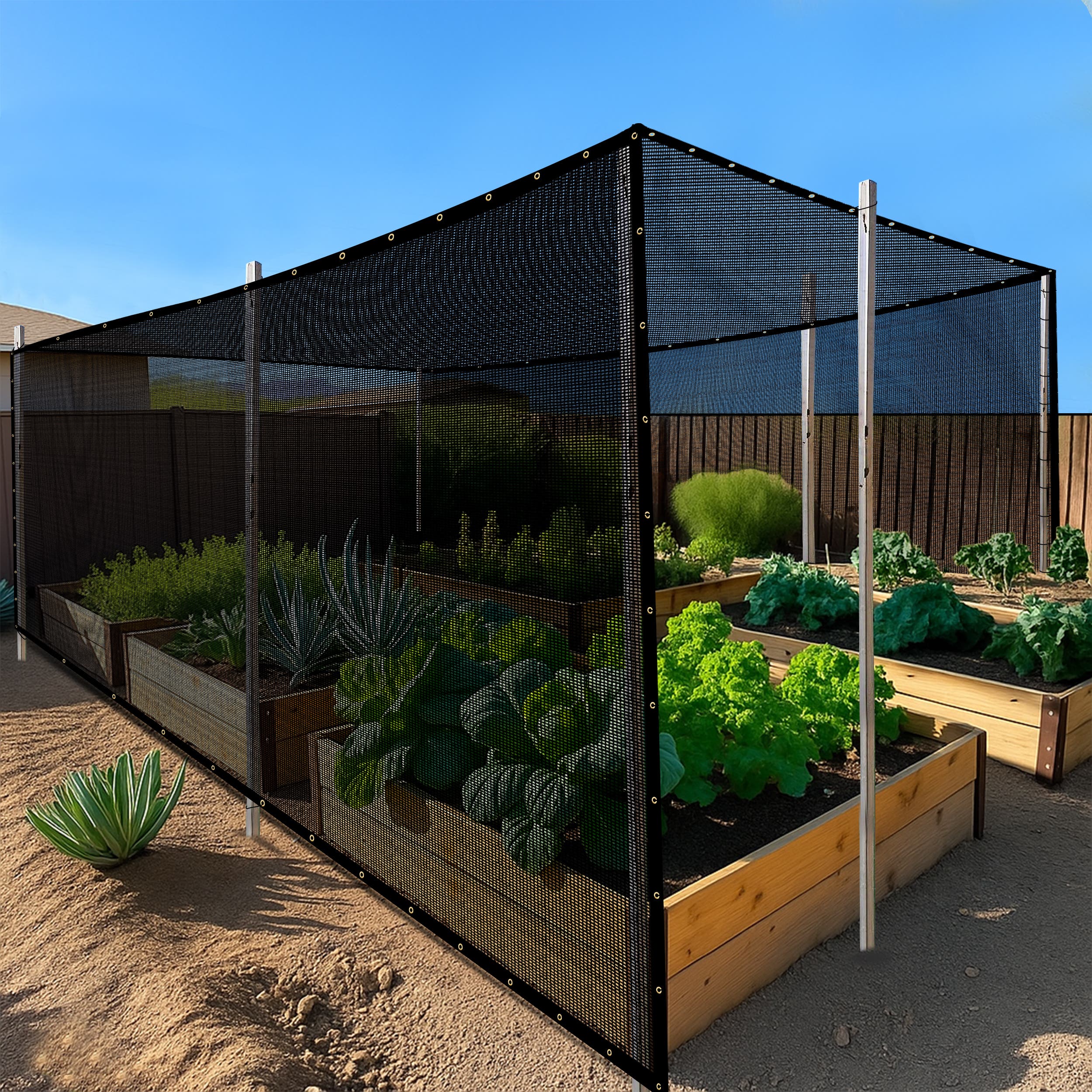 Custom Mesh Tarpaulin - 50% Shade