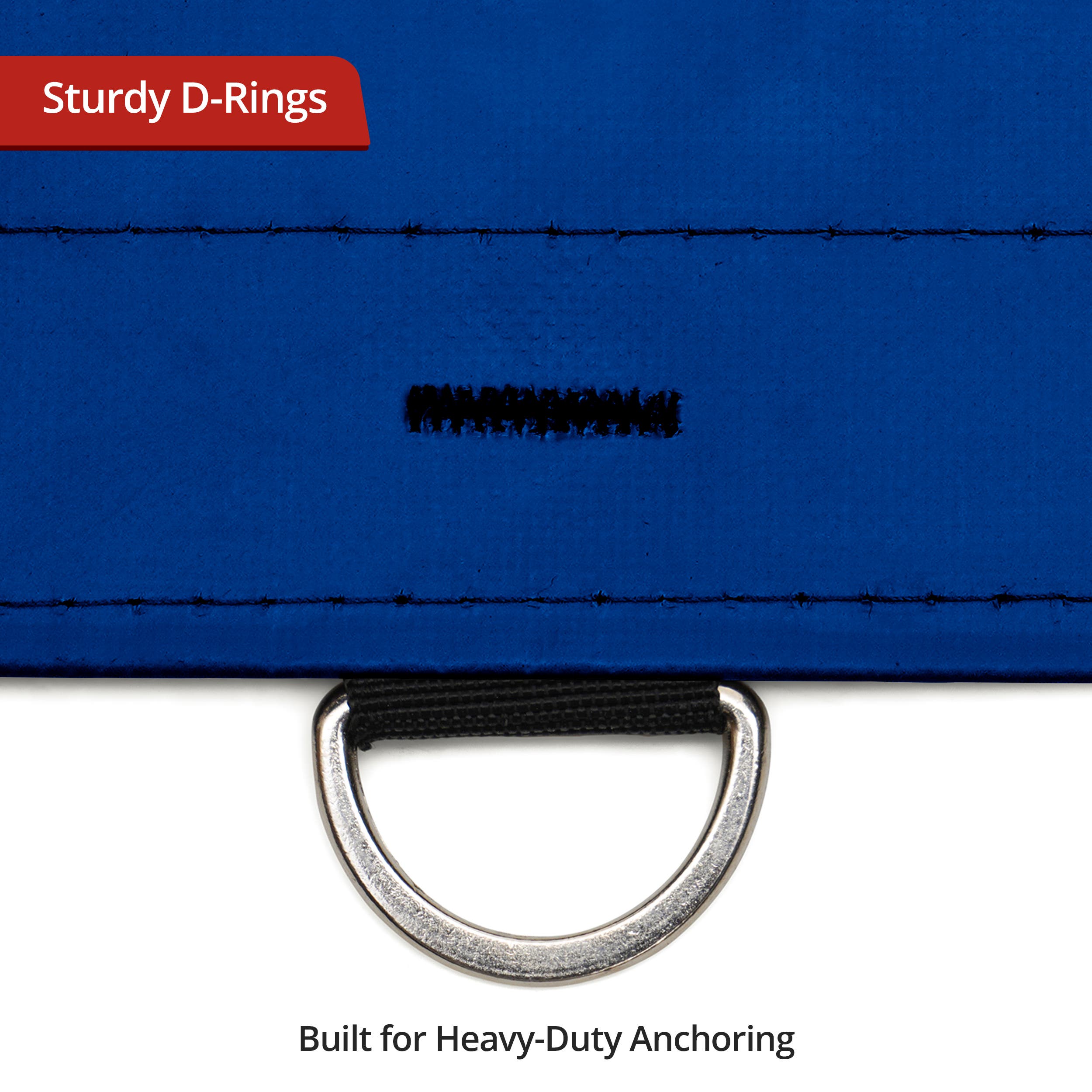 Custom Super Heavy Duty Vinyl Tarpaulin - Blue