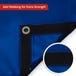 Custom Super Heavy Duty Vinyl Tarpaulin - Blue