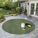 Custom Water Resistant Canvas Tarpaulin - Round
