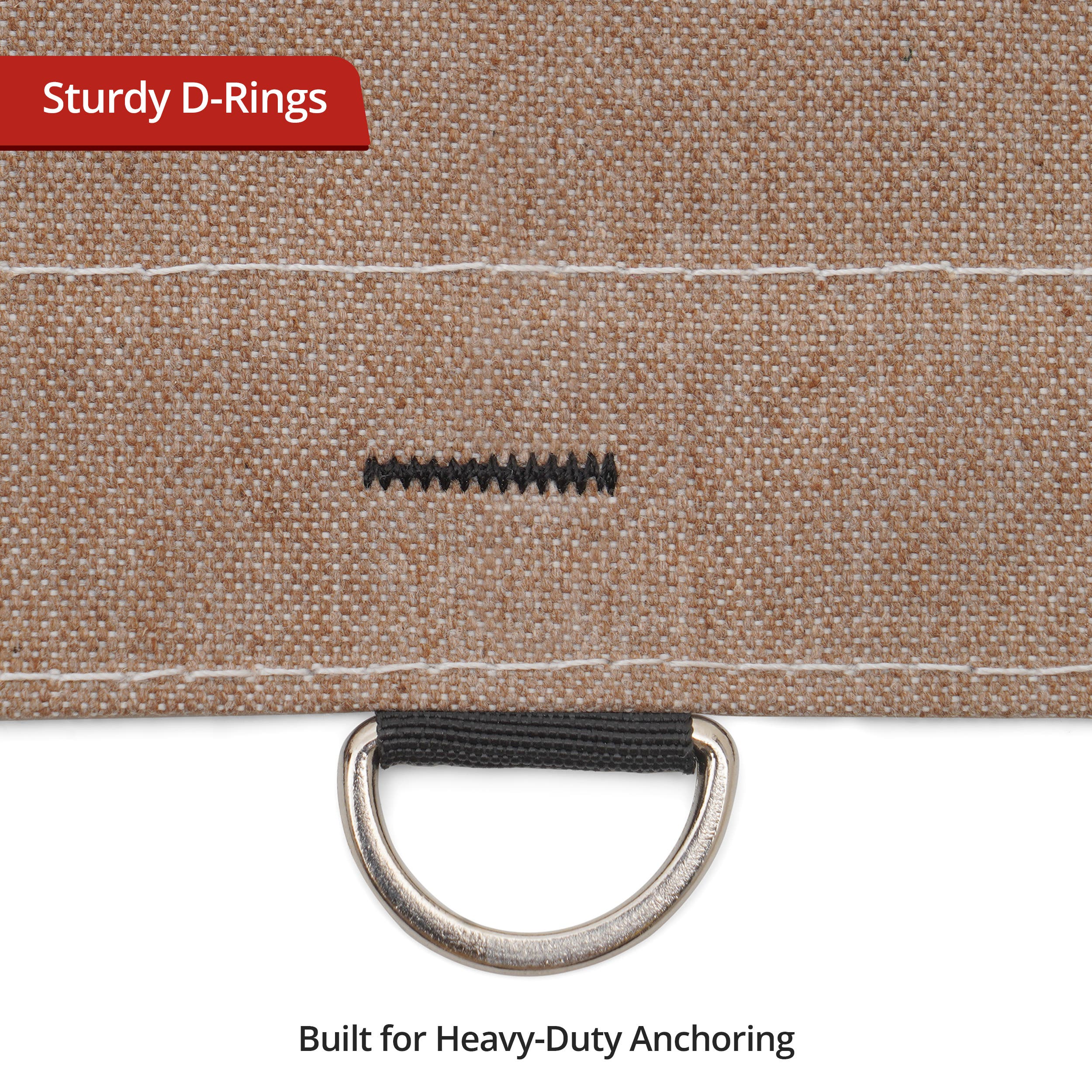Water Resistant Canvas Tarpaulin - Mustard Tan