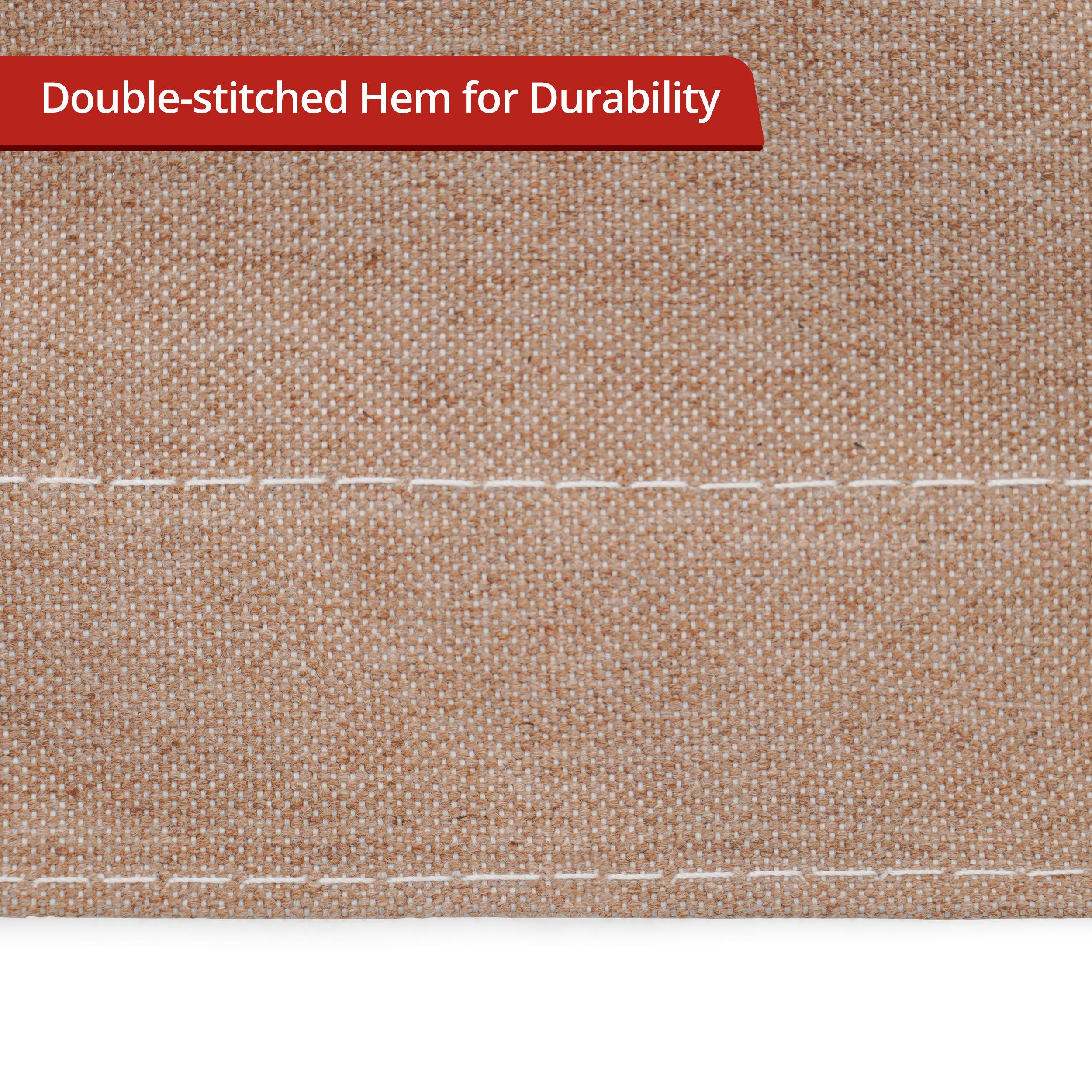 Water Resistant Canvas Tarpaulin - Mustard Tan