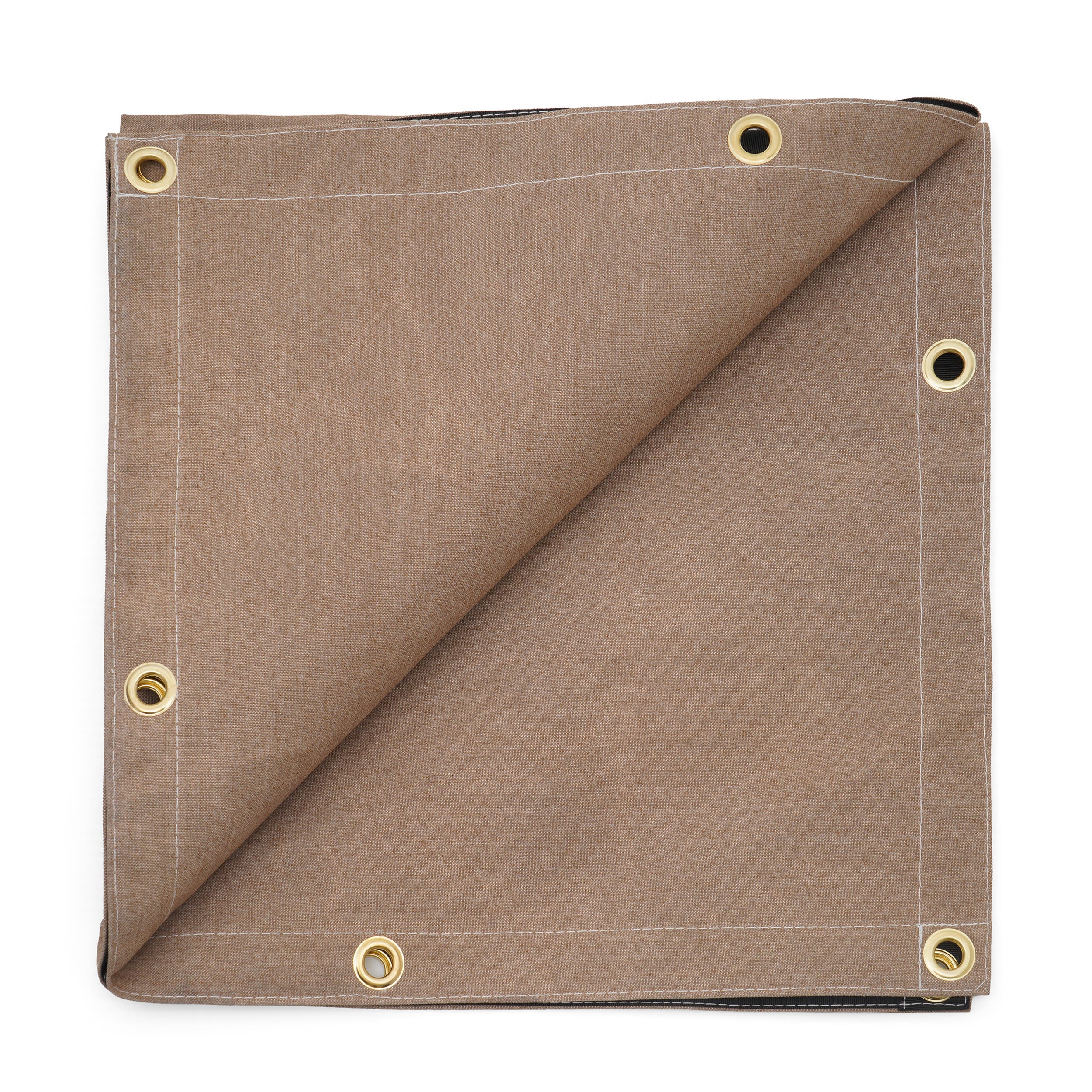 Water Resistant Canvas Tarpaulin - Mustard Tan