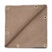 Water Resistant Canvas Tarpaulin - Mustard Tan