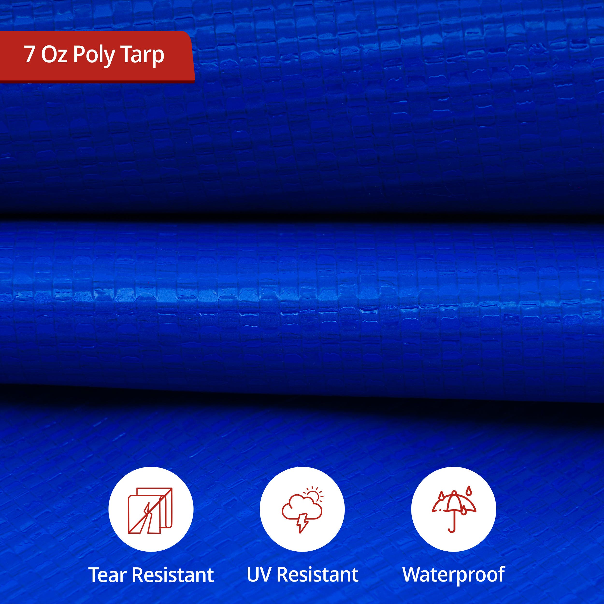 Custom Medium Duty Poly Tarpaulin