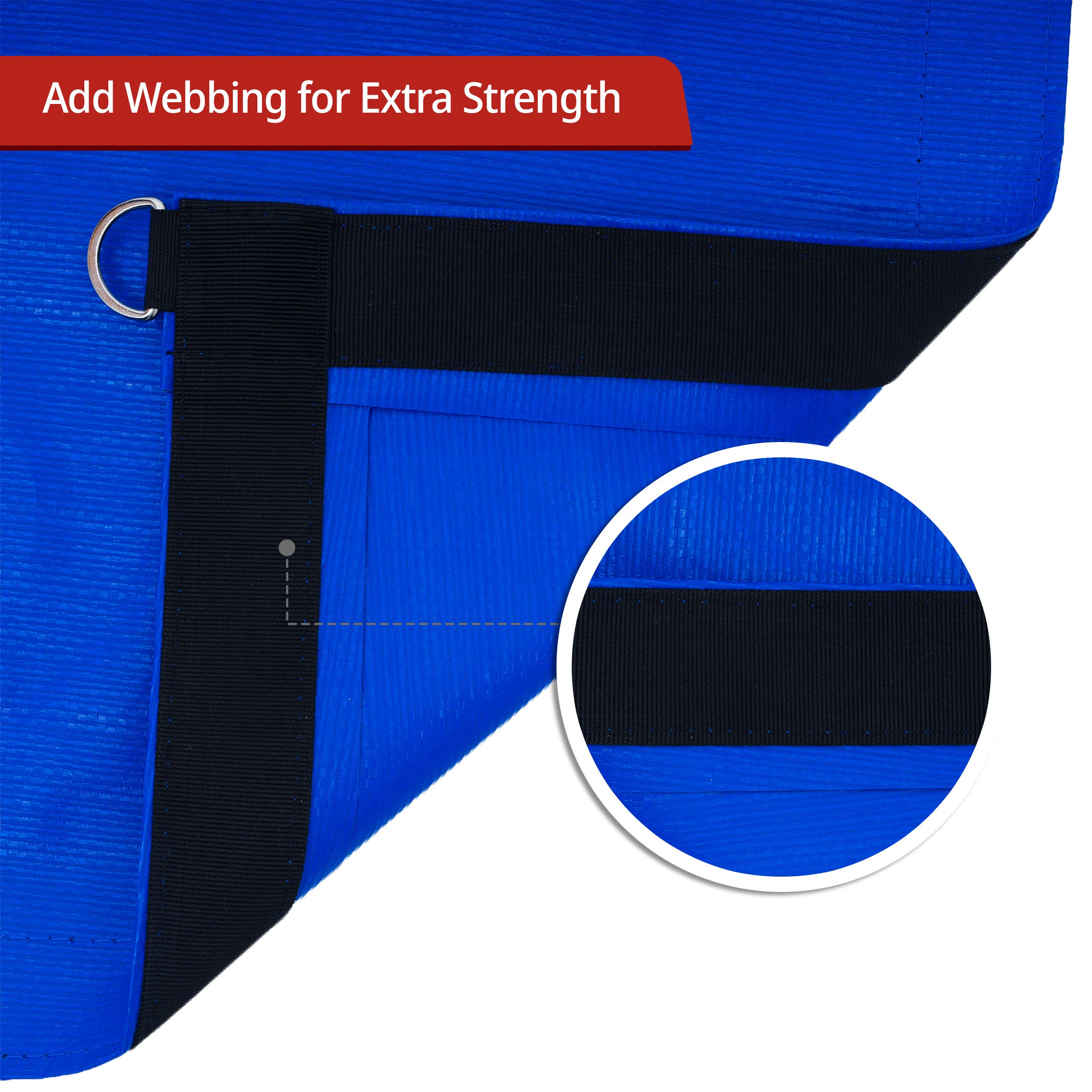 Custom Medium Duty Poly Tarpaulin