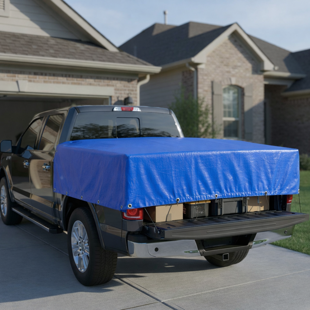Custom Medium Duty Poly Tarpaulin
