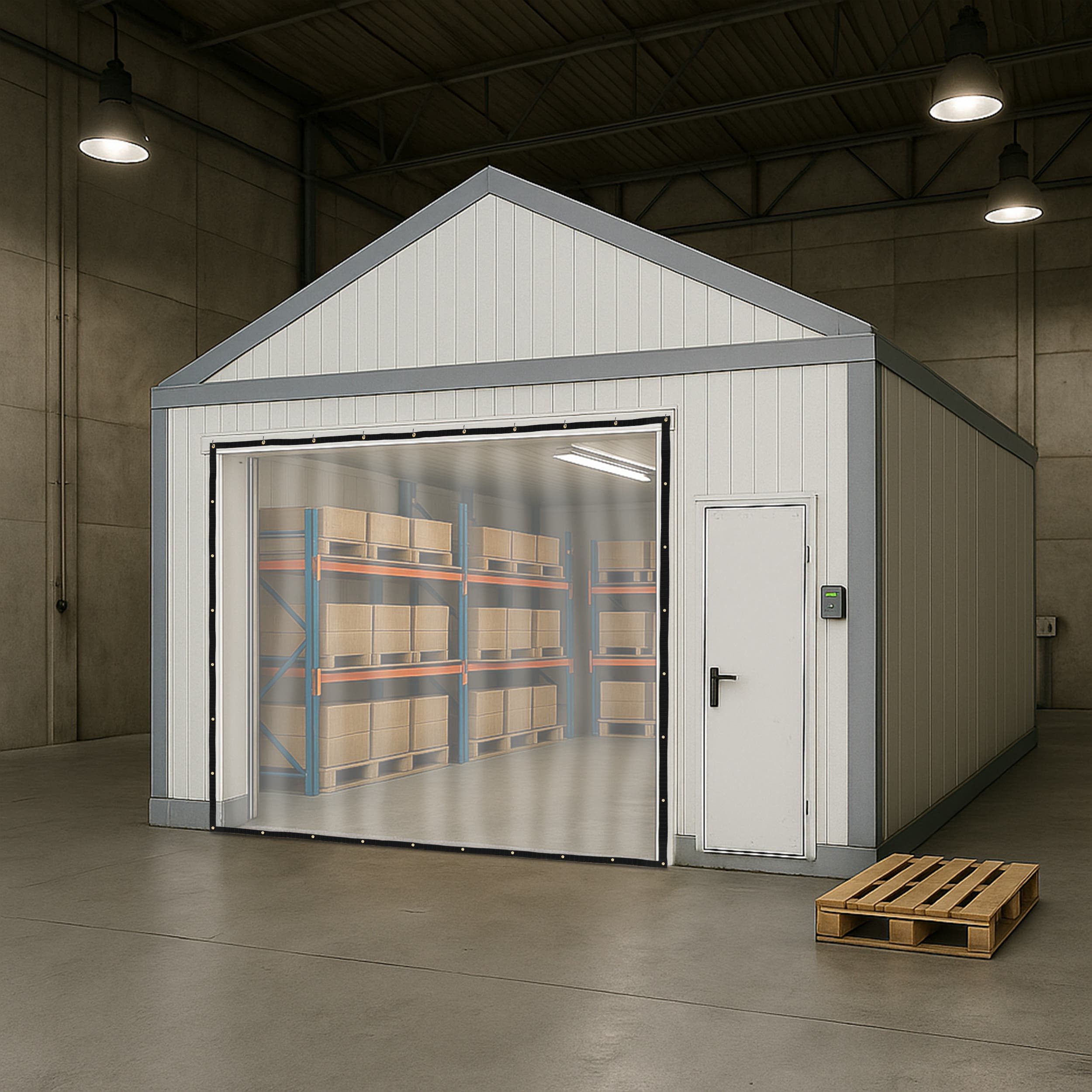 Fire Retardant Clear Vinyl Tarpaulin