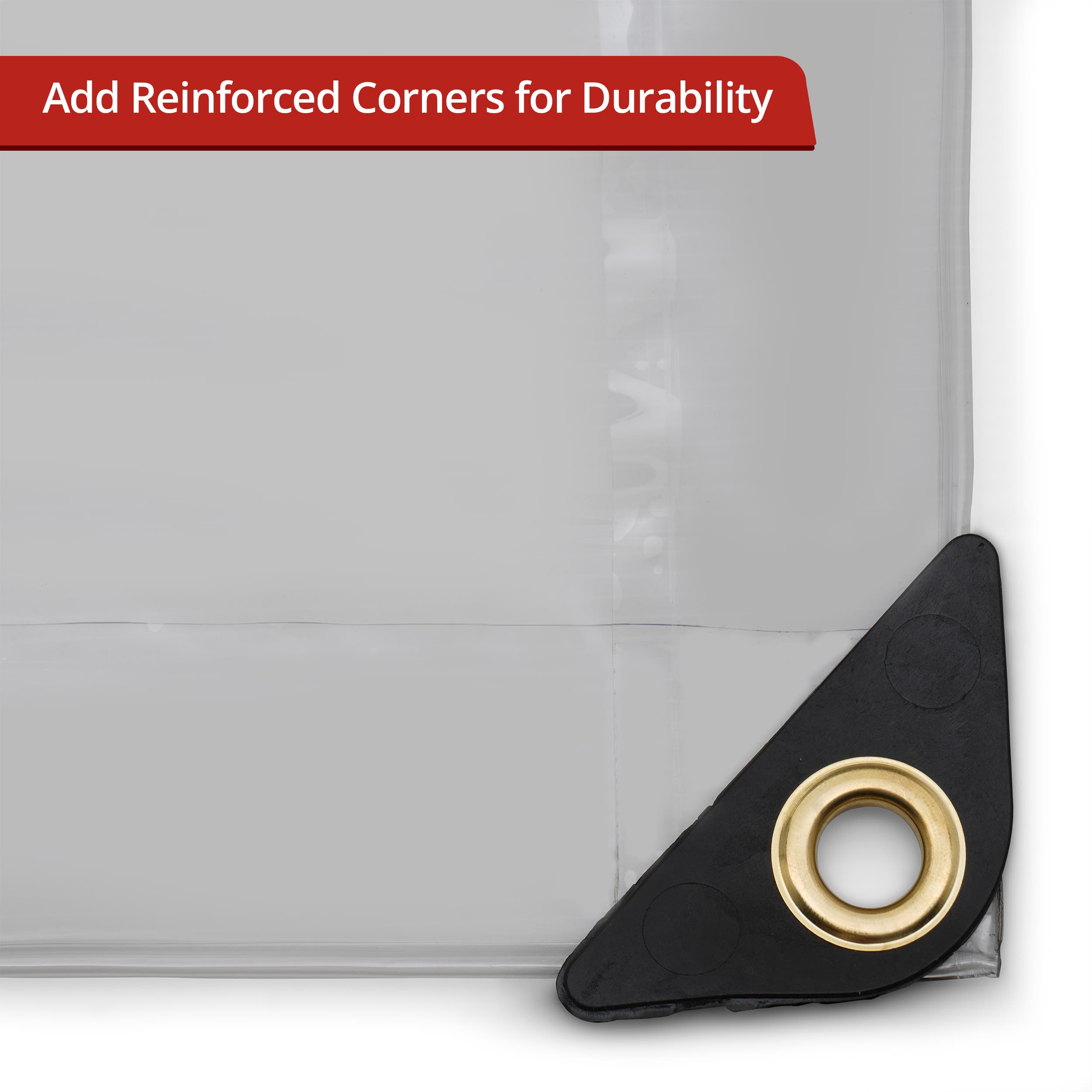 Fire Retardant Clear Vinyl Tarpaulin