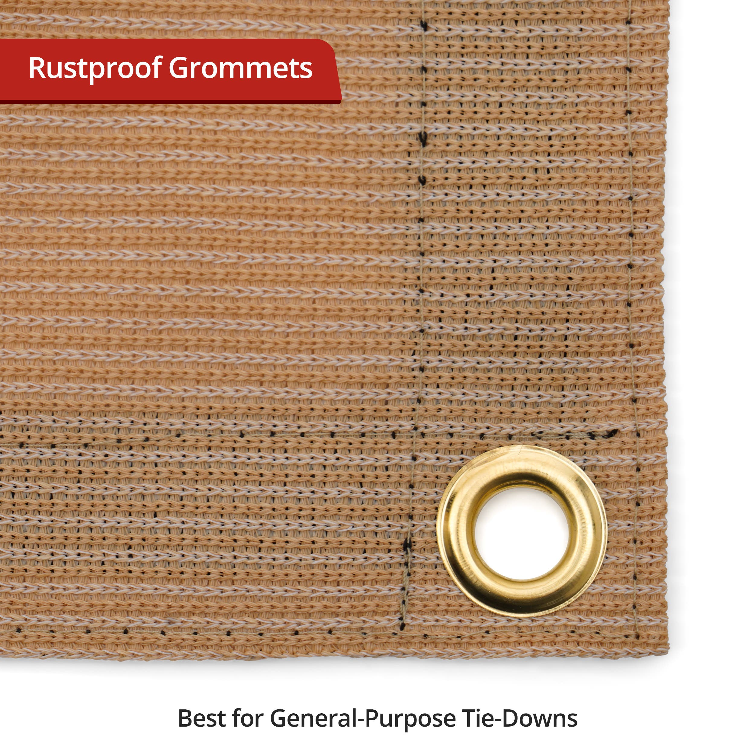 Knitted Mesh Tarpaulin - 85% Shade