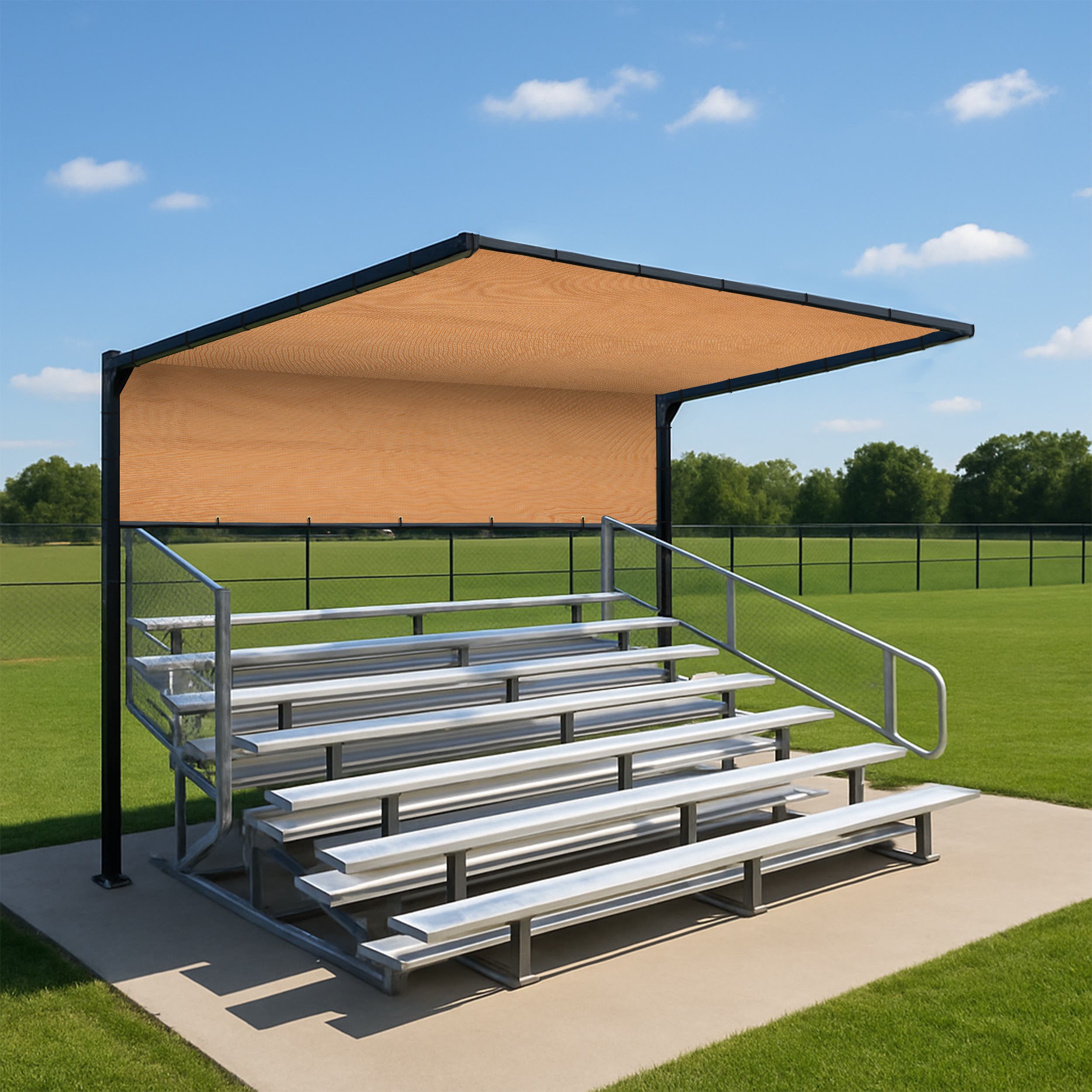 Knitted Mesh Tarpaulin - 85% Shade