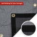 Knitted Mesh Tarpaulin - 95% Shade