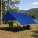 Custom Light Duty Poly Tarpaulin - Blue
