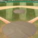 Baseball Weighted Mound Tarpaulin - Round