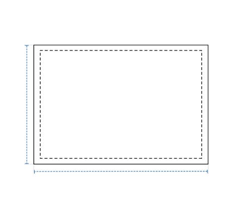 Baseball Weighted Mound Tarpaulin - Rectangle / Square