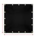 Custom Heavy Duty Vinyl Tarpaulin - Black