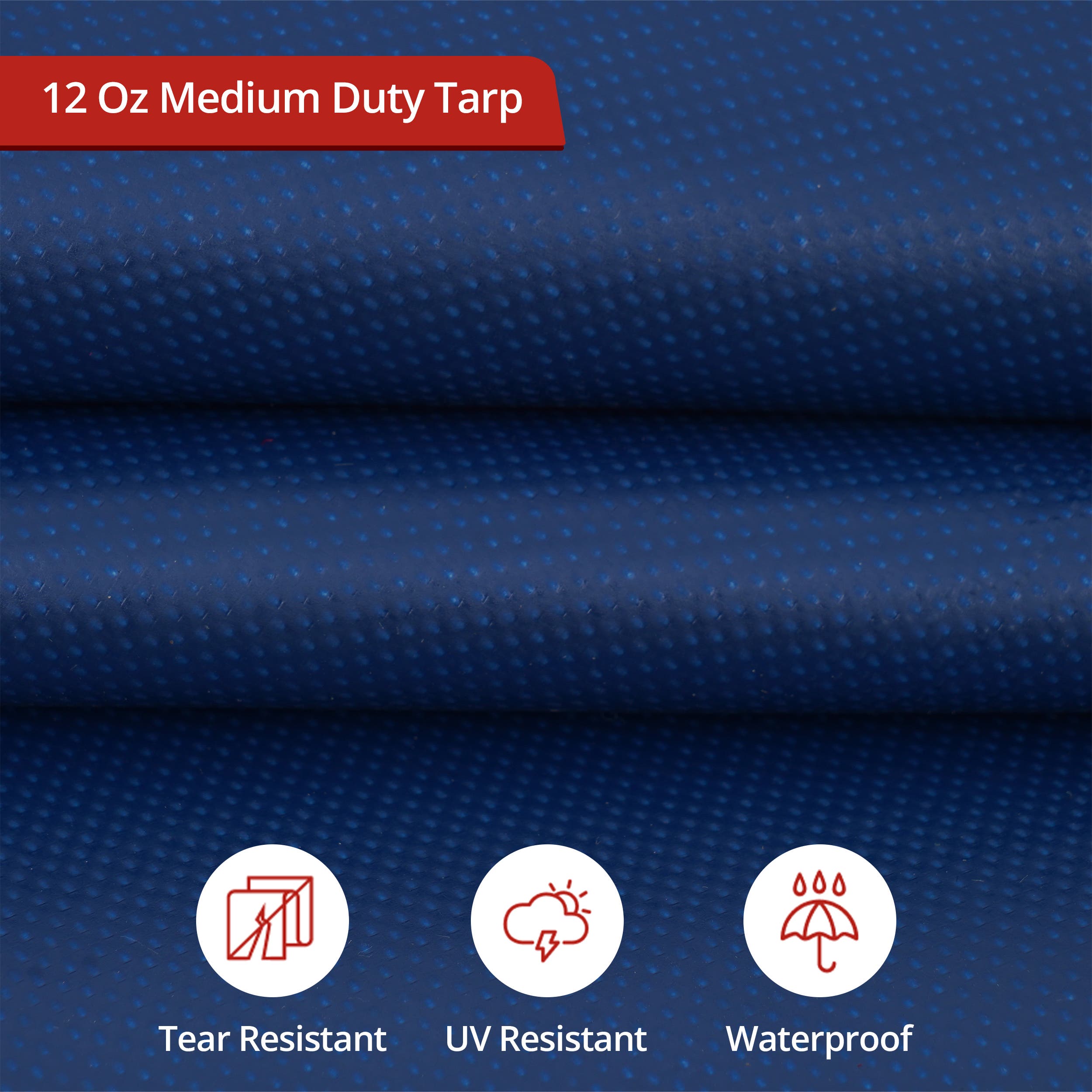 Custom Medium Duty Vinyl Tarpaulin