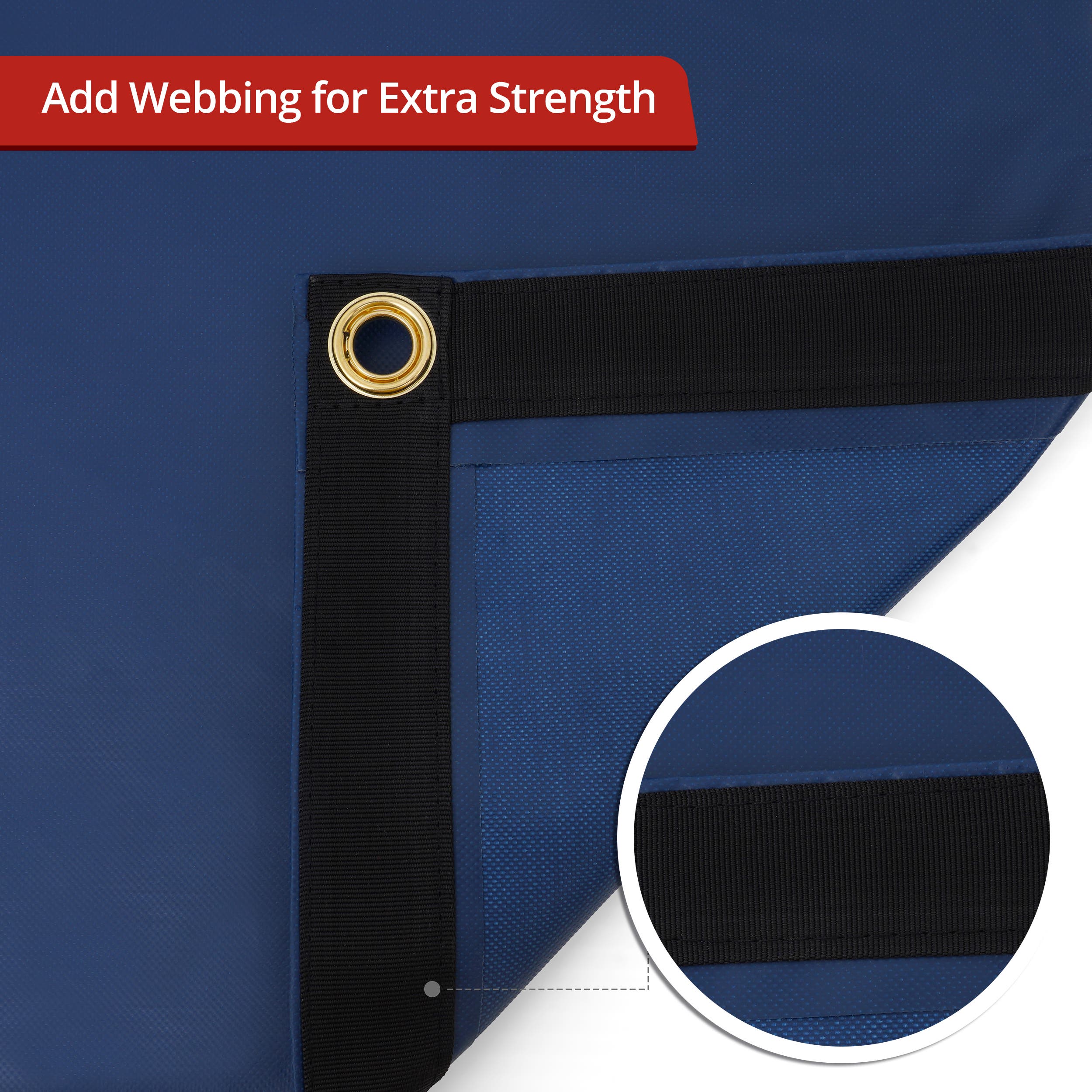 Custom Medium Duty Vinyl Tarpaulin