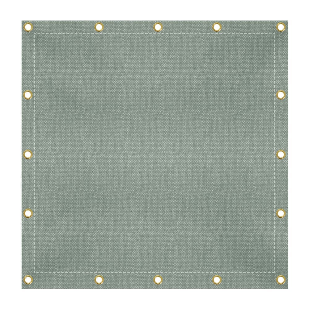 Water Resistant Canvas Tarpaulin - Olive green