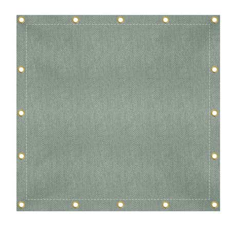 Water Resistant Canvas Tarpaulin - Olive green