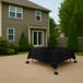 Custom Light Duty Poly Tarpaulin - Black